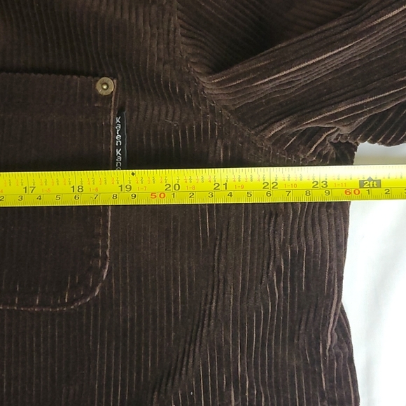 KAREN KANE Corduroy Zippered Jacket L - Picture 9 of 11
